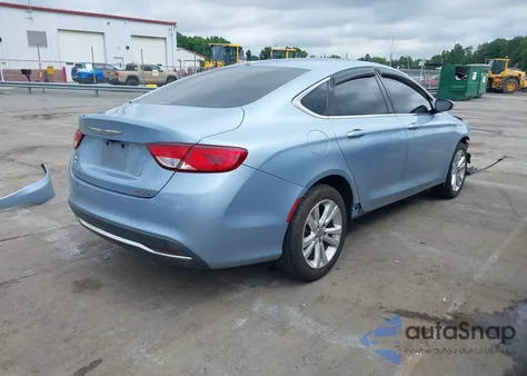 2015 Chrysler 200 Limited z USA, uszkodzony, nr VIN 1C3CCCAB9FN671625